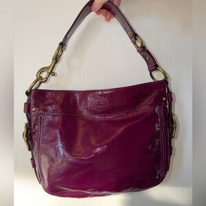 Vintage coach shoulder bag